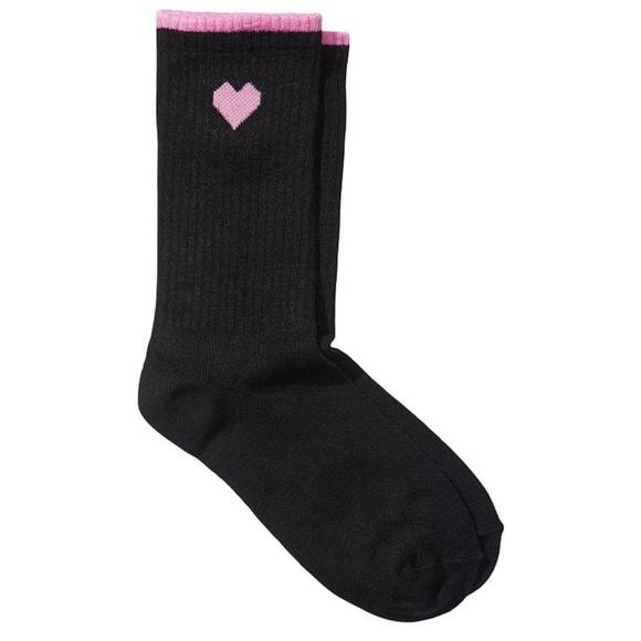 Victoria's Secret Accessories - VICTORIA'S SECRET Bamboo Love Crew Socks